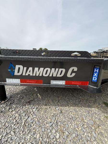 New 2027 Diamond C HXD 208 22’ Tilt Trailer, HYD JACK, 102” WIDE, DRIVE OVER FENDERS, ABS BRAKES, WINCH PLATE/BED ROLLER