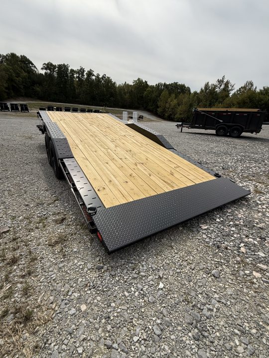 New 2027 Diamond C HXD 210 24’ Tilt Trailer, 23K GVWR, HYD JACK, ABS BRAKES, WINCH PLATE/BED ROLLER