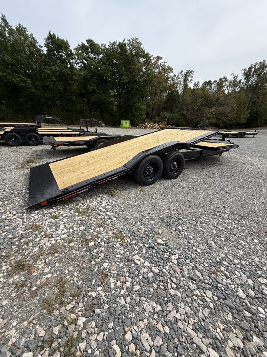 New 2027 Diamond C HXD 210 24’ Tilt Trailer, 23K GVWR, HYD JACK, ABS BRAKES, WINCH PLATE/BED ROLLER