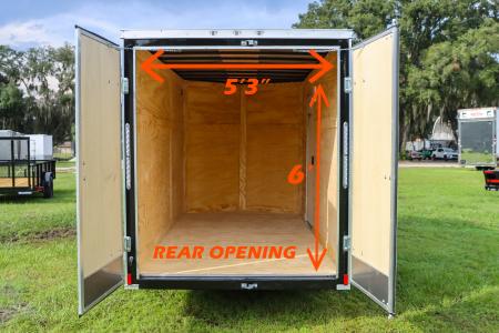 New 2027 6X12 Anvil Cargo Trailer