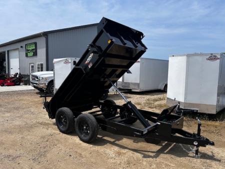 New 2027 H&H Trailers 62 X10' 7K GVWR DUMP TRAILER Dump Trailer