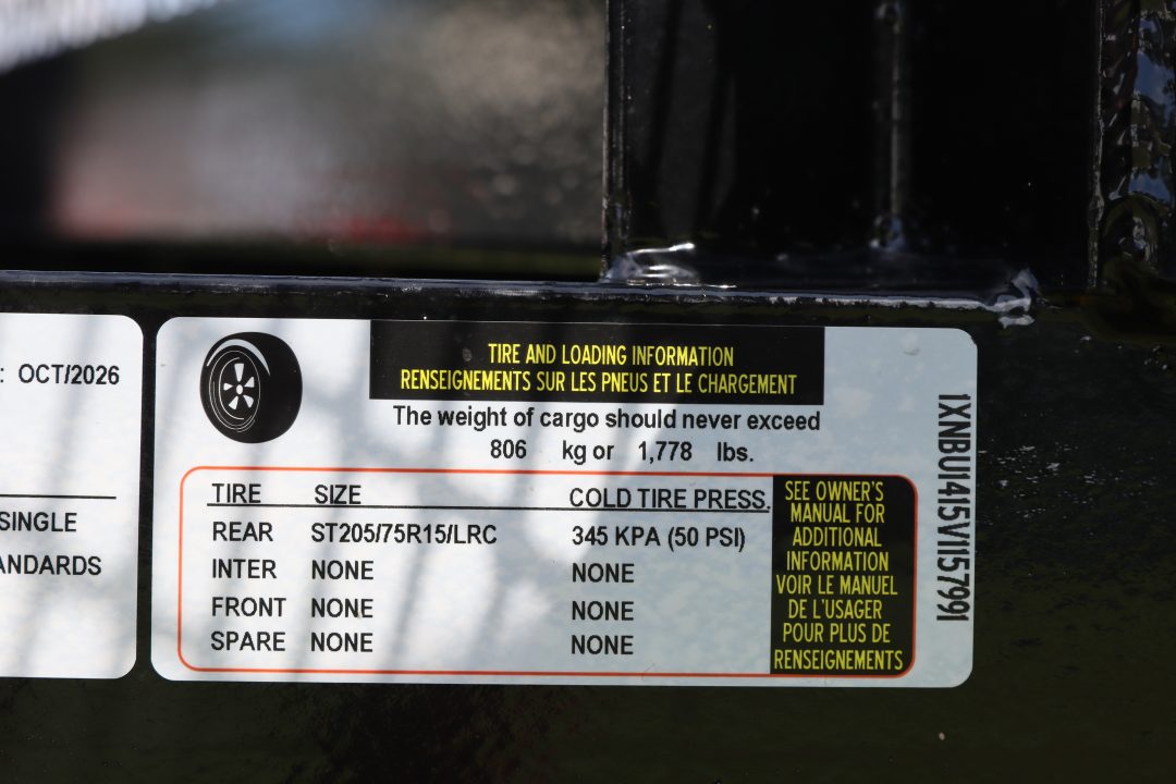 New 2027 6x14 Triple Crown Utility Trailer