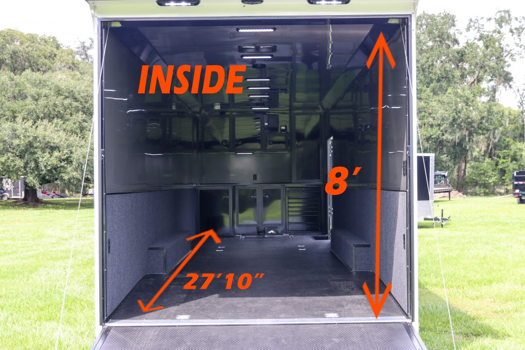 Used 2025 8.5X32 United Trailers RACE TRAILER
