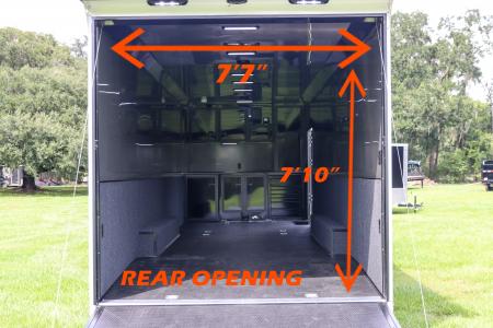 Used 2025 8.5X32 United Trailers RACE TRAILER