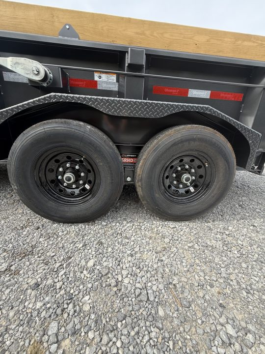 New 2027 Diamond C LPT 207 14’ Dump Trailer, PACESETTER EDITION, HYD JACK, HEAVY FENDERS, RAMPS, 15.5K GVWR
