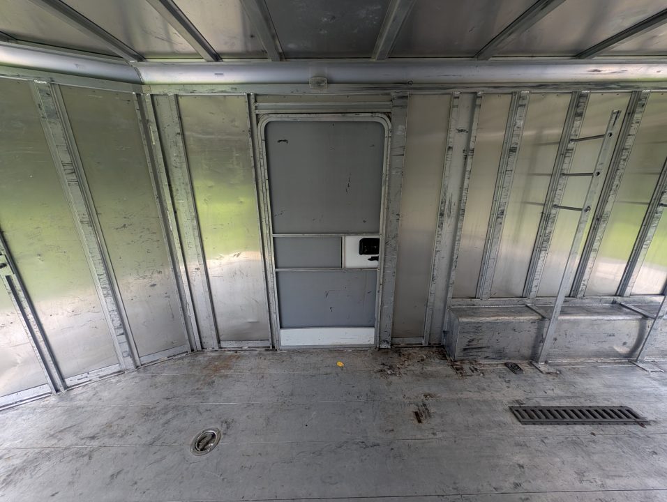 Used 2005 8.5X20 Featherlite SNOWBOBILE TRAILER