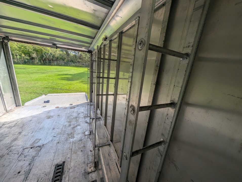 Used 2005 8.5X20 Featherlite SNOWBOBILE TRAILER