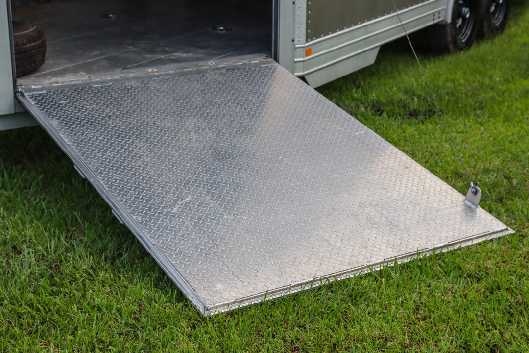 Used 2005 8.5X20 Featherlite SNOWBOBILE TRAILER