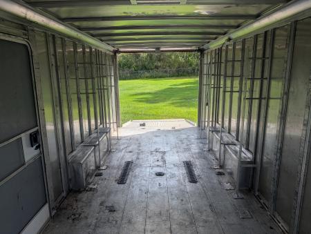 Used 2005 8.5X20 Featherlite SNOWBOBILE TRAILER