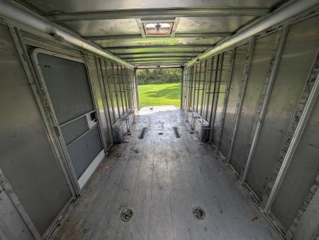 Used 2005 8.5X20 Featherlite SNOWBOBILE TRAILER