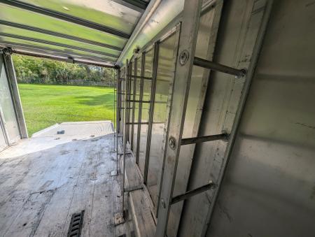 Used 2005 8.5X20 Featherlite SNOWBOBILE TRAILER