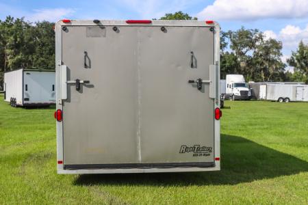 Used 2005 8.5X20 Featherlite SNOWBOBILE TRAILER