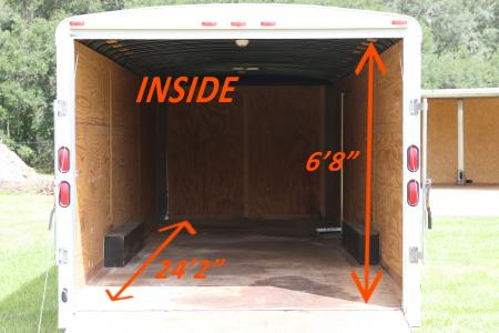 Used 2005 8.5X24 Royal CARGO TRAILER