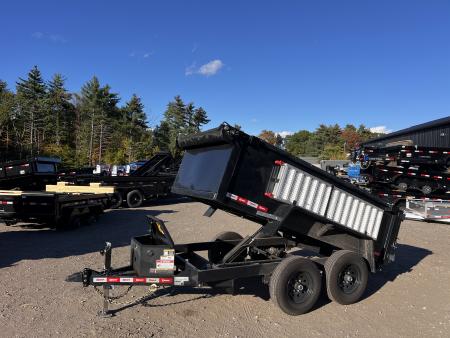 Used USED* 2025 U-Dump 5X10 Dump Trailer / 36  Sides / Alum. Ramps / Tarp Kit - 9990GVW