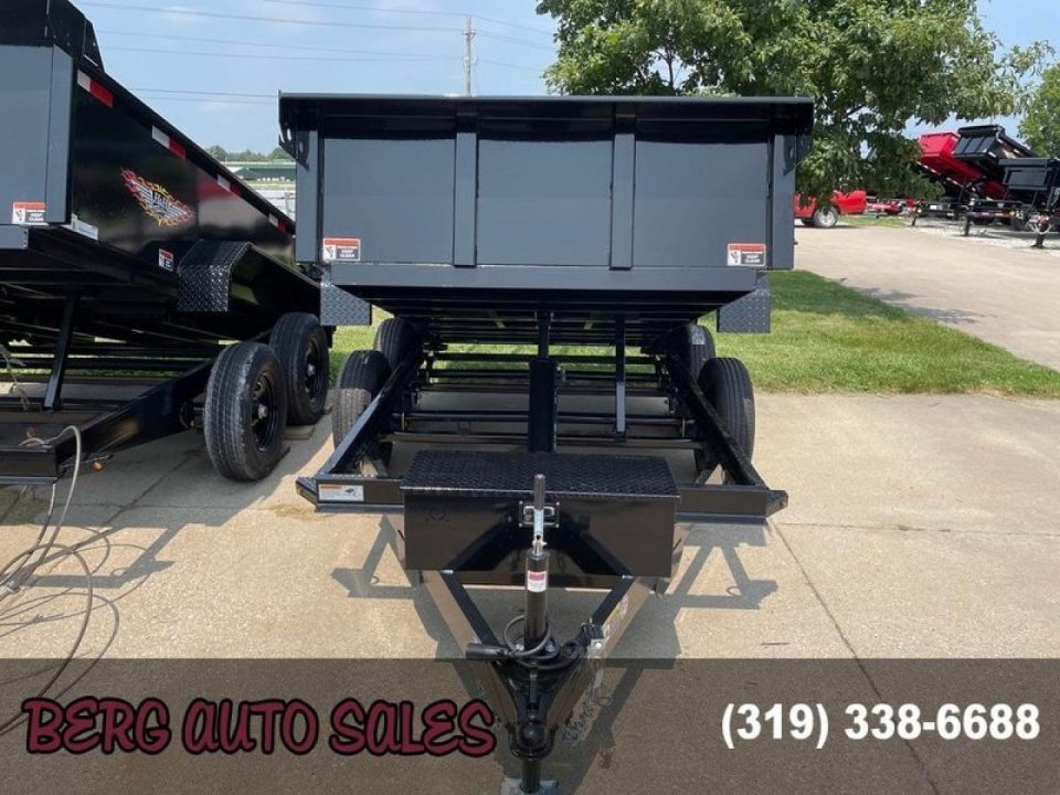 New 2027 H&H Trailers 62x10 7k Rated Dump with Utility Gate
