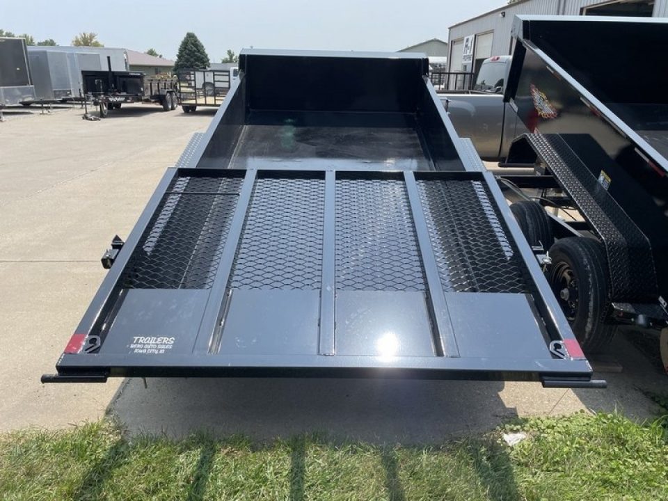 New 2027 H&H Trailers 62x10 7k Rated Dump with Utility Gate