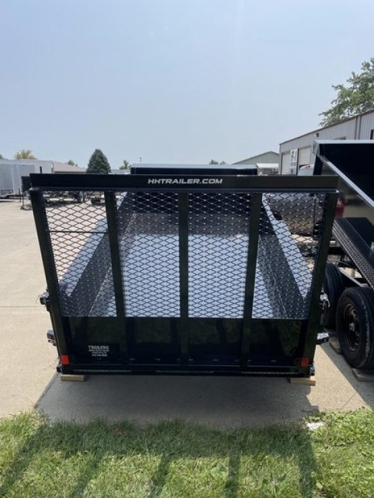 New 2027 H&H Trailers 62x10 7k Rated Dump with Utility Gate