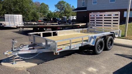 New 2027 Quality Steel and Aluminum 7x14 aluminum Utility Trailer