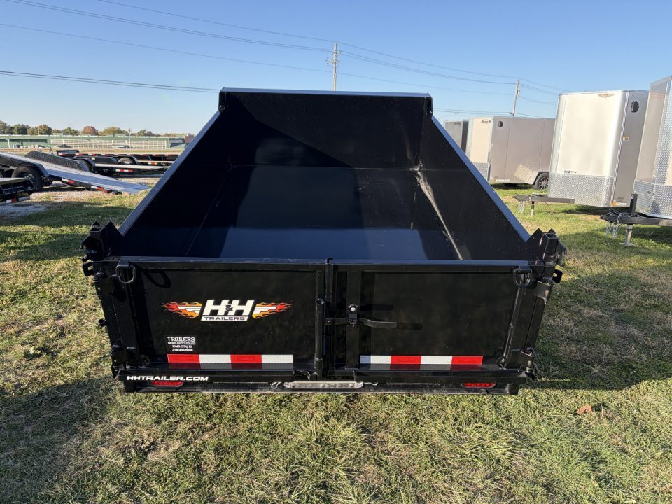 New 2027 H&H Trailers 76x10 Utility Dump Trailer