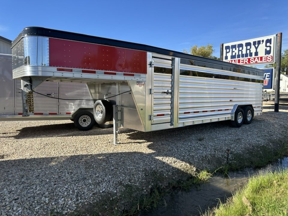 New 2027 Featherlite 8' Wide 24' Stock
