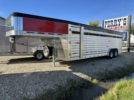 New 2027 Featherlite 8' Wide 24' Stock