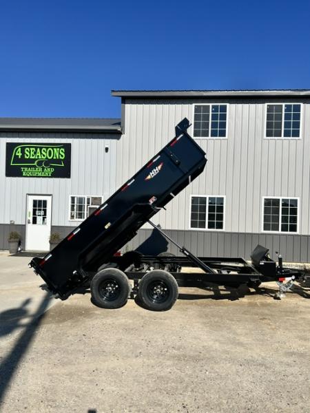 New 2027 H&H Trailers 76X12 9.9K W/ RAMPS Dump Trailer