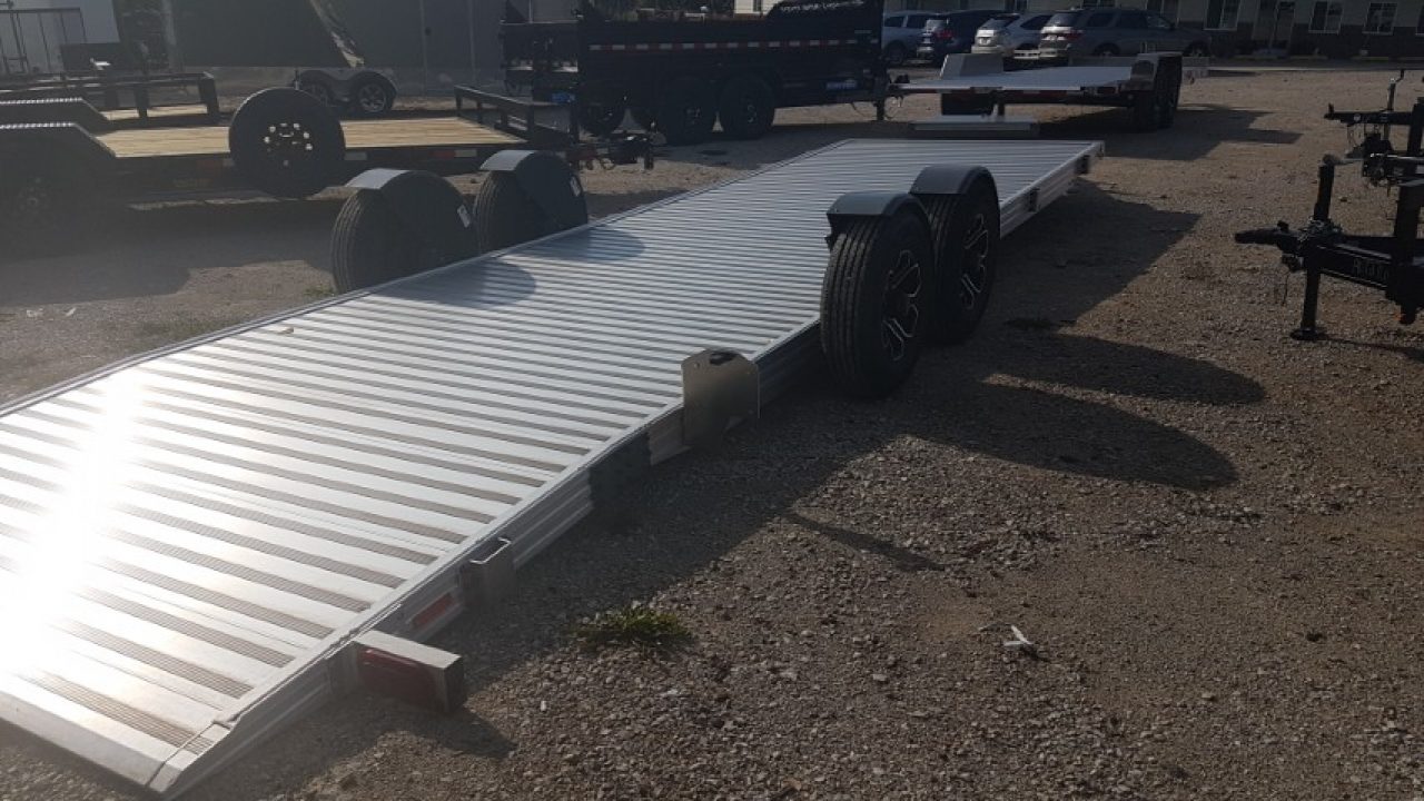 New 2027 Timpte 1026 Aluminum Drop Deck 10K. Car / Racing Trailer