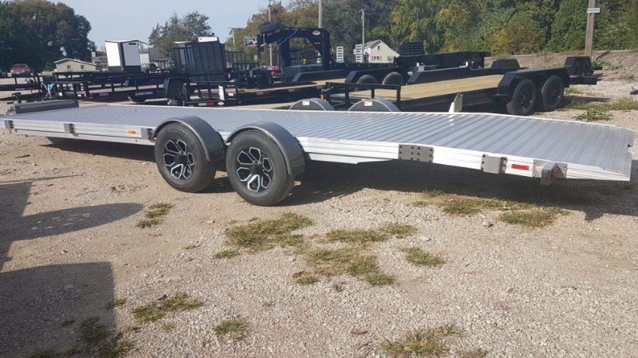 New 2027 Timpte 1026 Aluminum Drop Deck 10K. Car / Racing Trailer