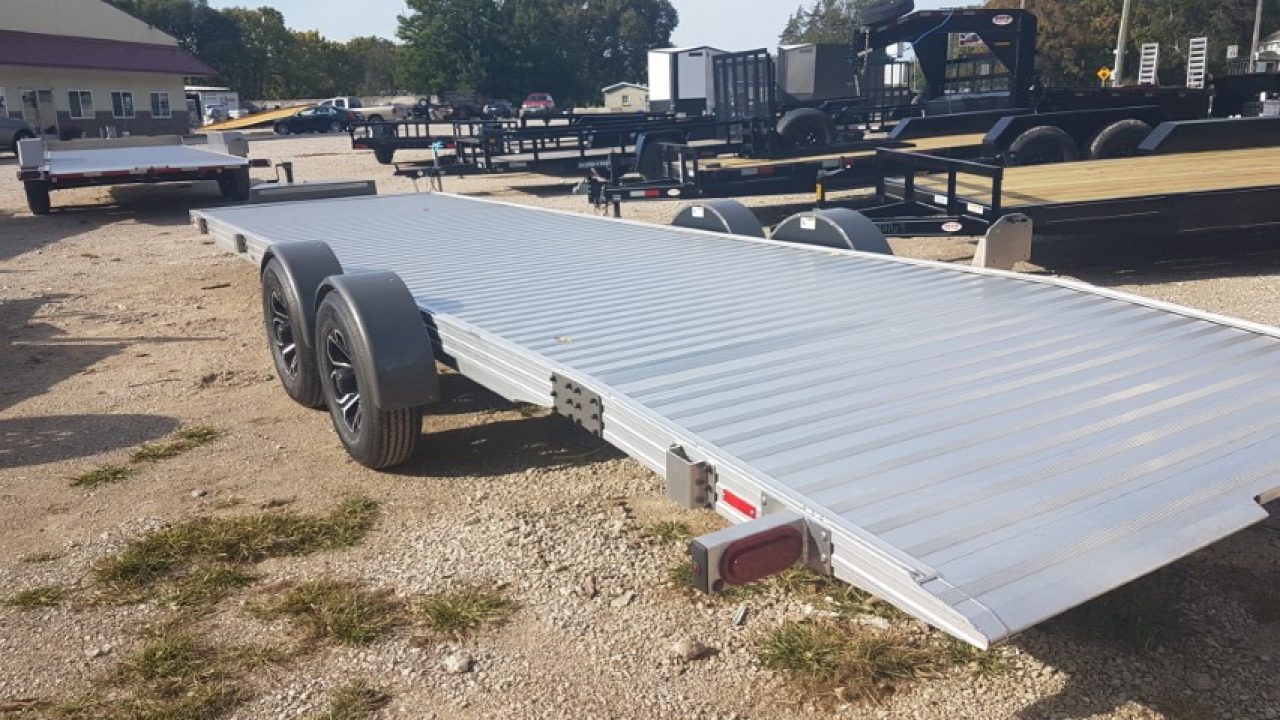 New 2027 Timpte 1026 Aluminum Drop Deck 10K. Car / Racing Trailer