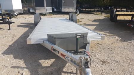 New 2027 Timpte 1026 Aluminum Drop Deck 10K. Car / Racing Trailer