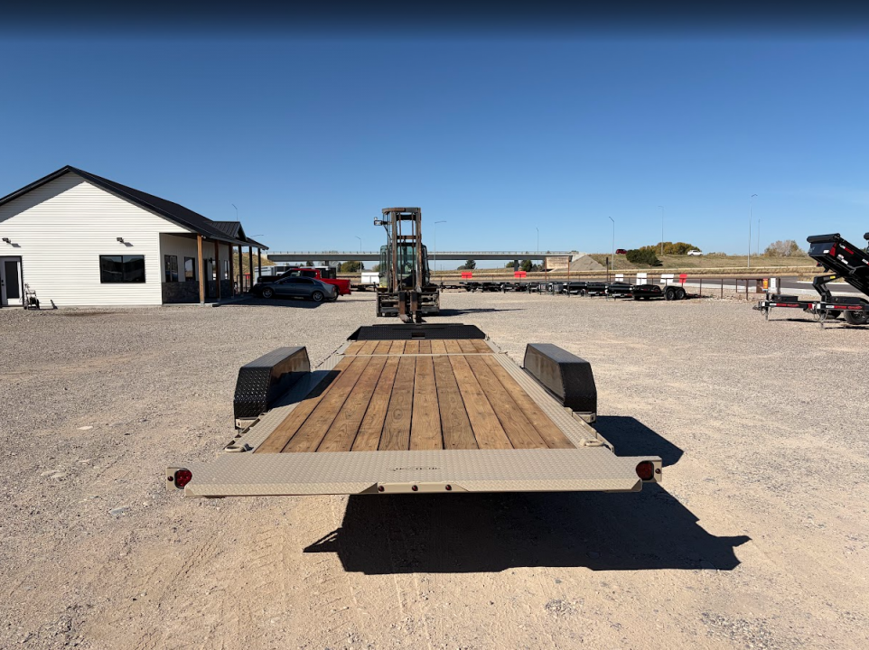New 2027 Dura-Haul 7x22 16/6 16k Split Deck Tilt Trailer