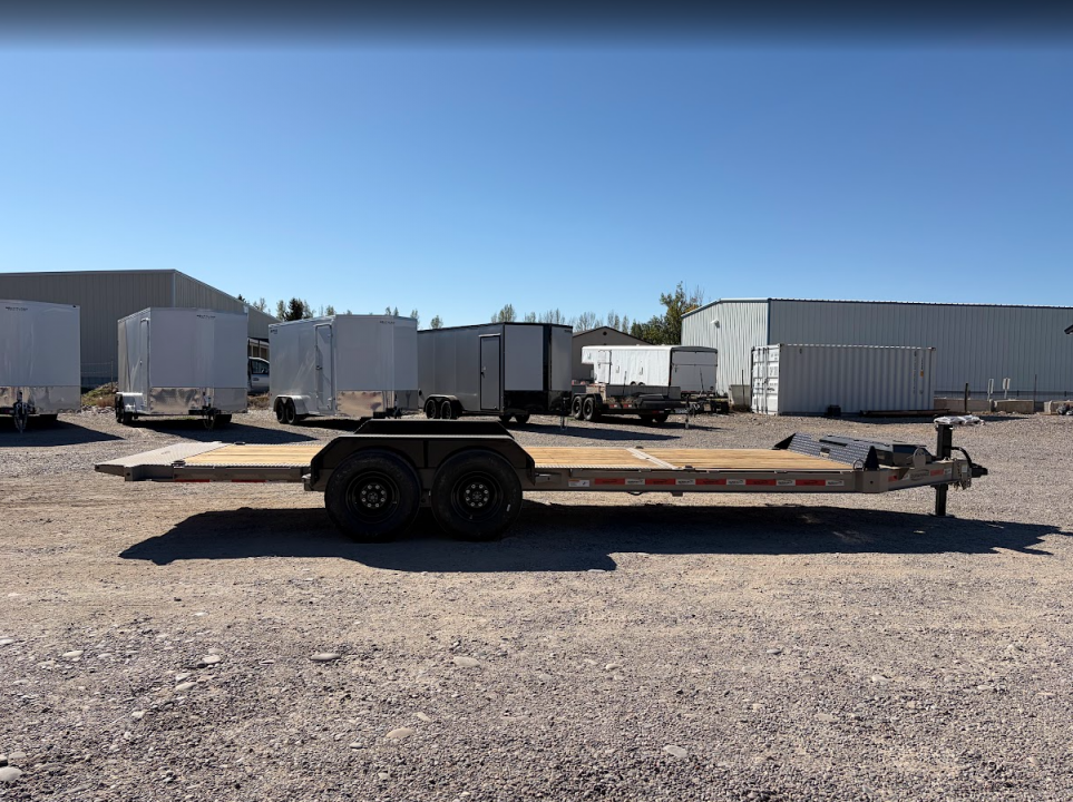New 2027 Dura-Haul 7x22 16/6 16k Split Deck Tilt Trailer