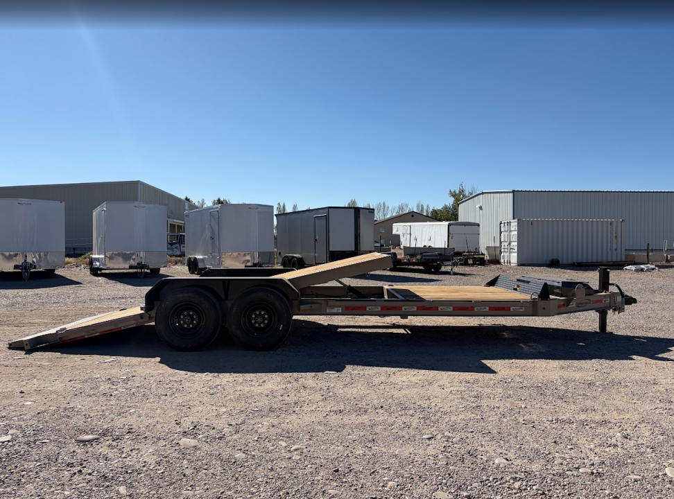 New 2027 Dura-Haul 7x22 16/6 16k Split Deck Tilt Trailer