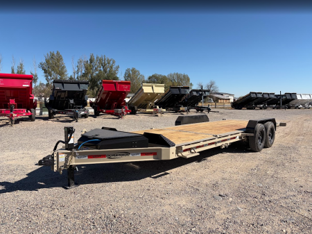 New 2027 Dura-Haul 7x22 16/6 16k Split Deck Tilt Trailer