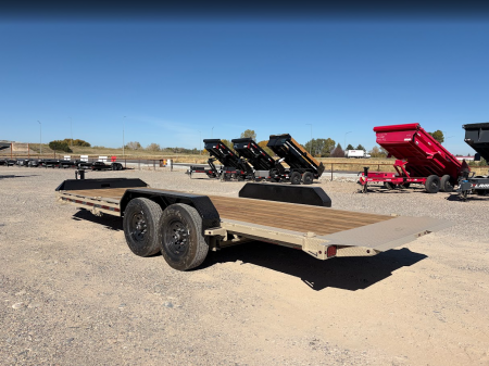 New 2027 Dura-Haul 7x22 16/6 16k Split Deck Tilt Trailer