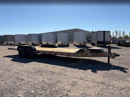 New 2027 Dura-Haul 7x22 16/6 16k Split Deck Tilt Trailer