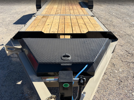 New 2027 Dura-Haul 7x22 16/6 16k Split Deck Tilt Trailer