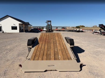 New 2027 Dura-Haul 7x22 16/6 16k Split Deck Tilt Trailer