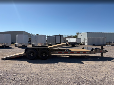 New 2027 Dura-Haul 7x22 16/6 16k Split Deck Tilt Trailer