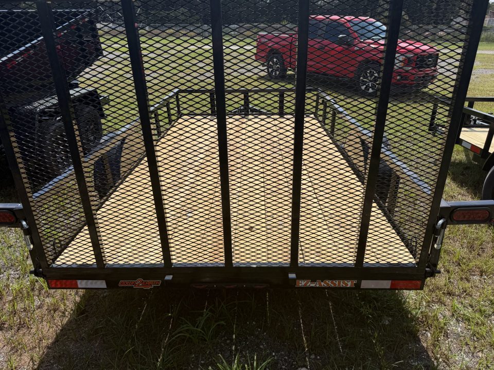 New 2027 Down 2 Earth DTE7612G29 Utility Trailer; 76X12- Straight Deck