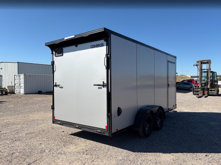 New 2027 Compass 7X16+2 V Cargo Trailer