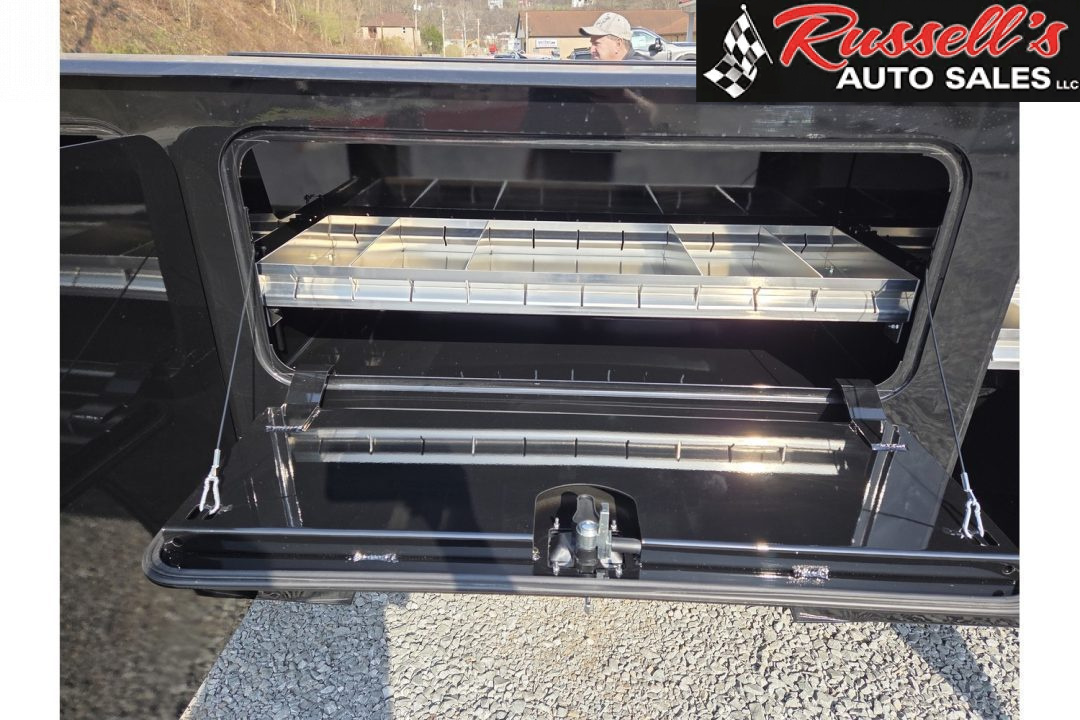 New DuraMag S-Series Aluminum Service Body 60"ca Cab and Chassis DRW Gloss Black Service Bodies