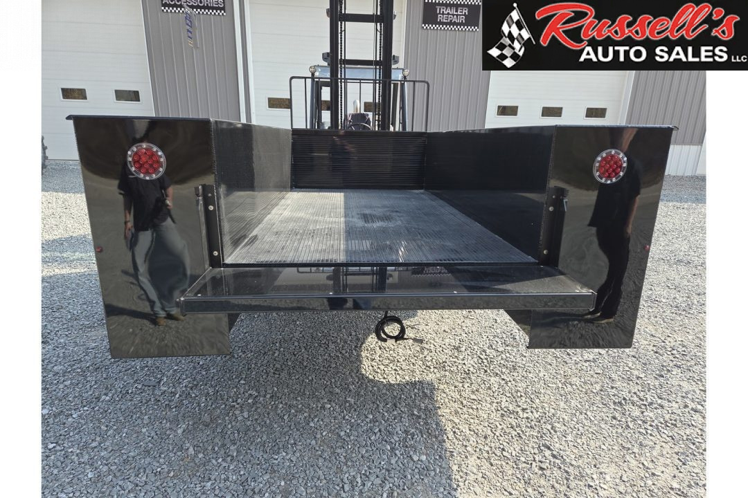 New DuraMag S-Series Aluminum Service Body 60"ca Cab and Chassis DRW Gloss Black Service Bodies