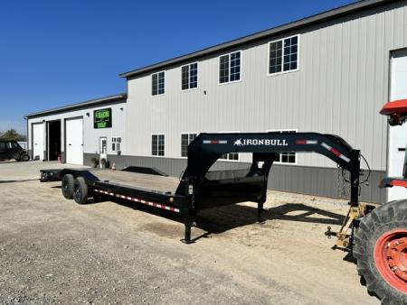 New 2027 Iron Bull ETG 102x28 GN 14K GVWR Equipment Trailer