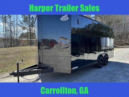 New 2027 COVERED WAGON 8.5X18 ENCLOSED TRAILER WITH BLACKOUT PACKAGE