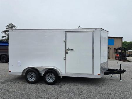 New 2027 COVERED WAGON 7X14 TANDEM AXLE ENCLOSED TRAILER