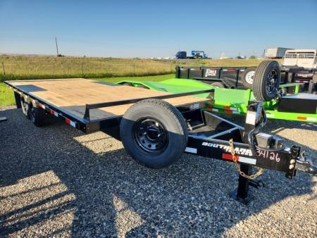 New 2027 Southland Trailers 101X20 BP DECKOVER FLATBED Flatbed Trailer