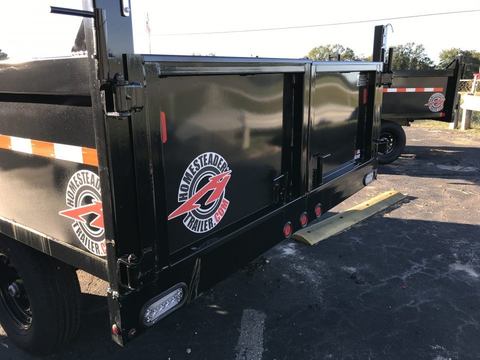 New 2027 Homesteader Trailer 6x12MB Dump Trailer