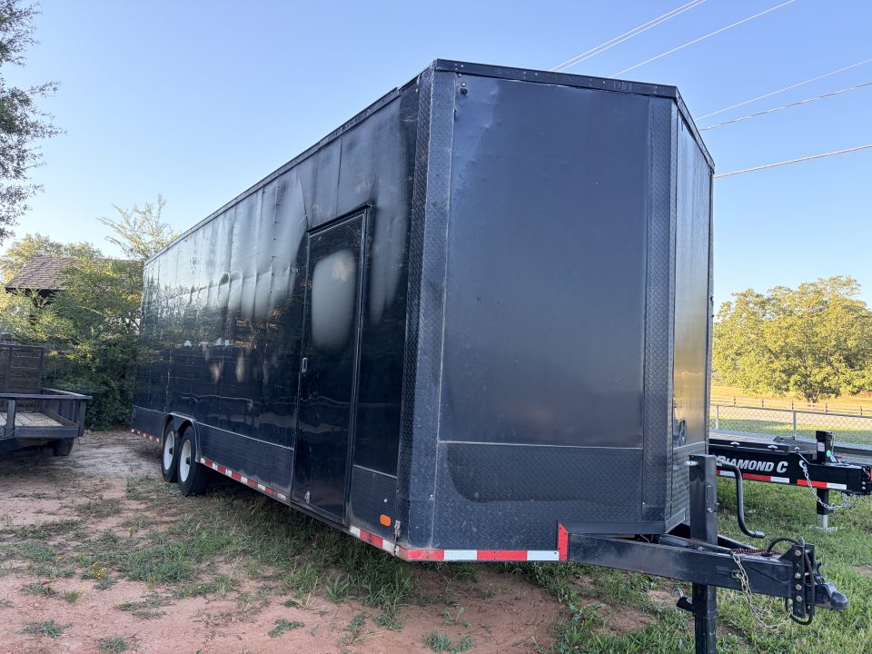 Used 2023 Custom Built 8.5x28 Cargo / Enclosed Trailer