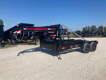 New 2027 MAXX-D 83x14 TANDEM 18K GN ROLL OFF W/ 22K WINCH, POWER TARP & WIRELESS REMOTE Roll Off